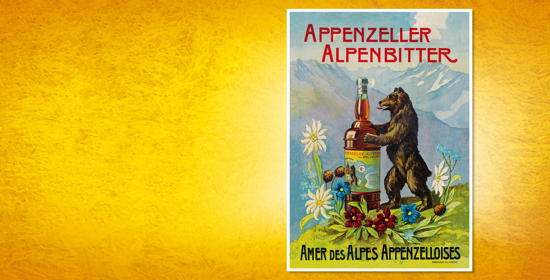 Retroplakat 01 Appenzeller Alpenbitter