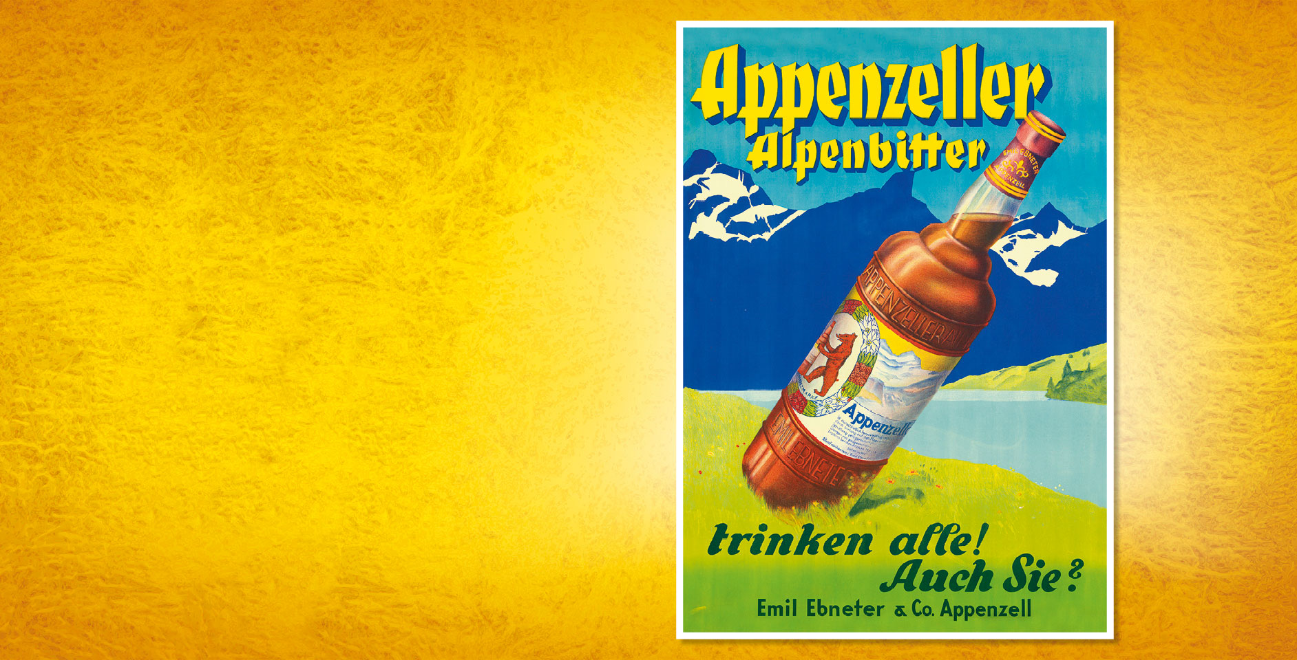 Retroplakat 03 Appenzeller Alpenbitter